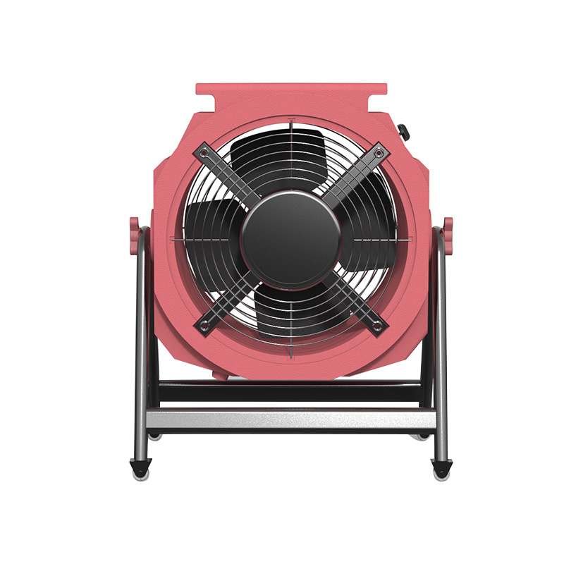 Ventilador moldeado rotacional de flujo axial AB-B01