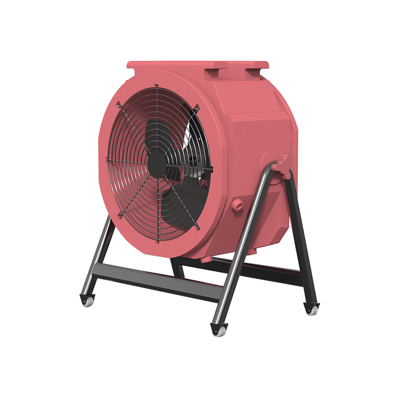 Ventilador moldeado rotacional de flujo axial AB-B01