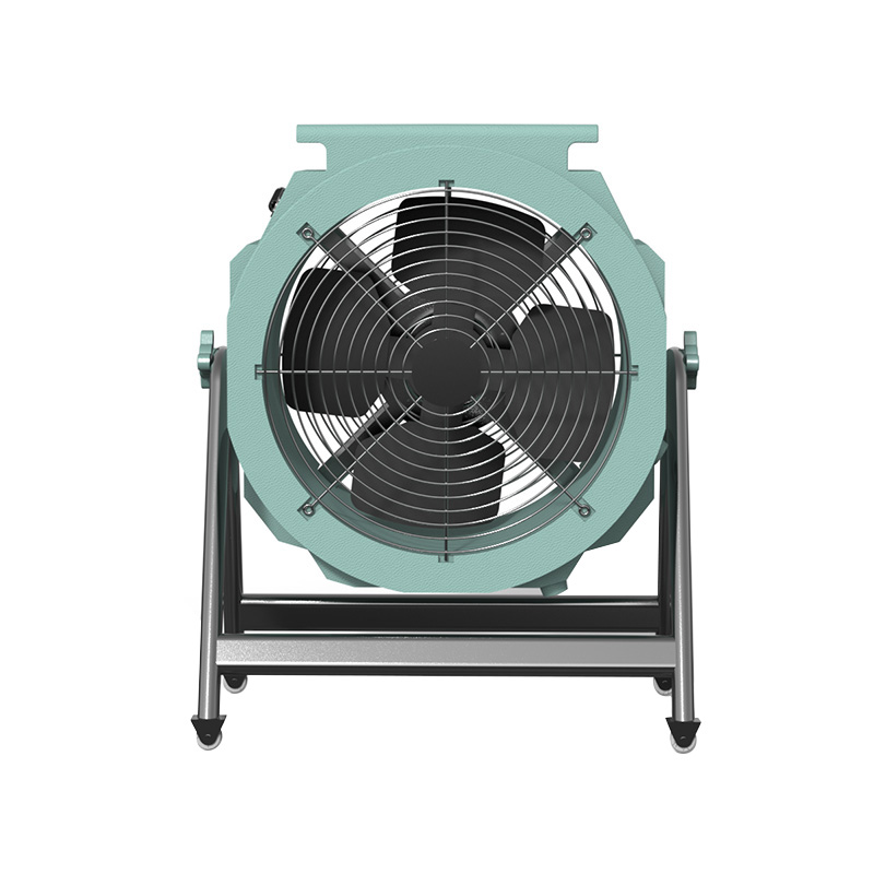 Ventilador moldeado rotacional de flujo axial AB-B01