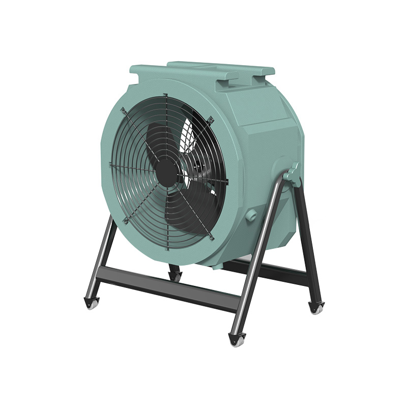 Ventilador moldeado rotacional de flujo axial AB-B01