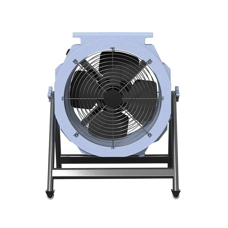 Ventilador moldeado rotacional de flujo axial AB-B01