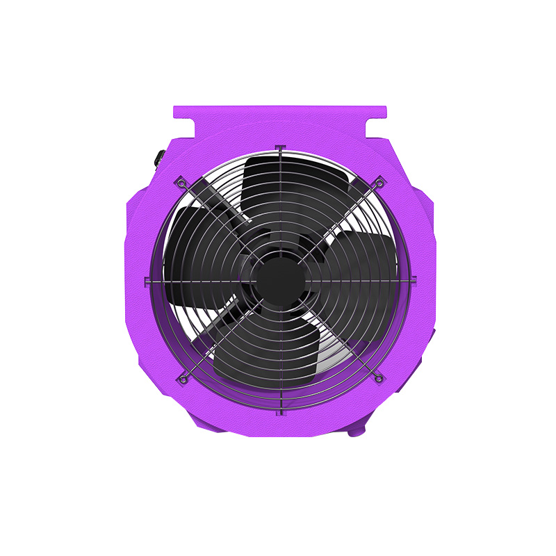 Ventilador moldeado rotacional de flujo axial AB-B01