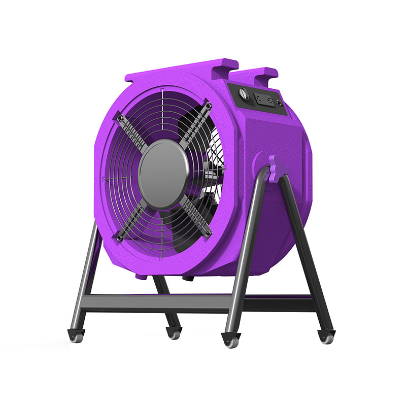 Ventilador moldeado rotacional de flujo axial AB-B01